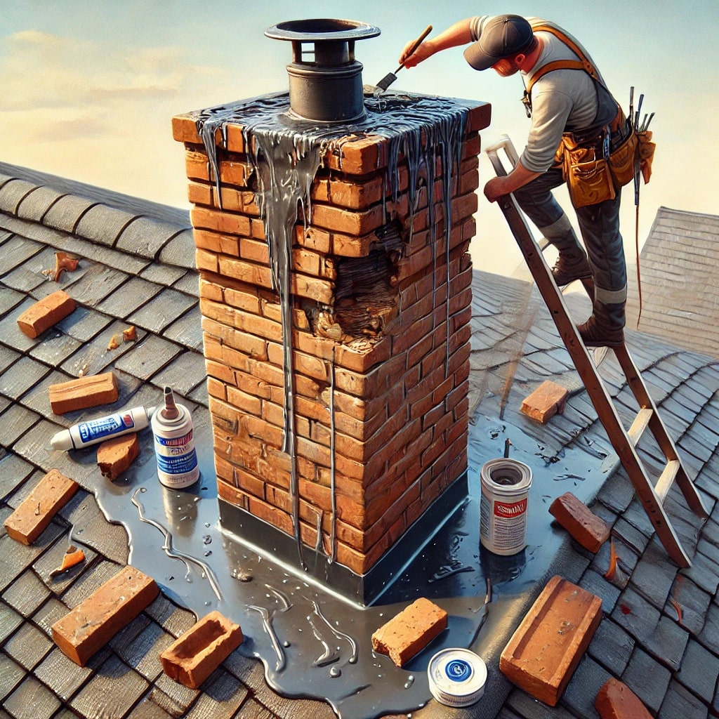 Professional Chimney Leak Repair Brooklyn Park MD - Expert Water Damage Prevention by Chimney Sweep Brooklyn Park Maryland